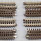 Atlas 6061 O Nickel Silver O-54 Half Curved Track Sections (16) VG