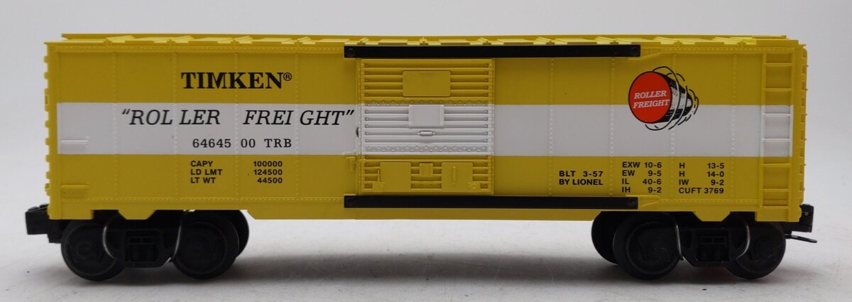 Lionel 6-29212 O Gauge Timken 6464 Boxcar #6464500 LN/Box