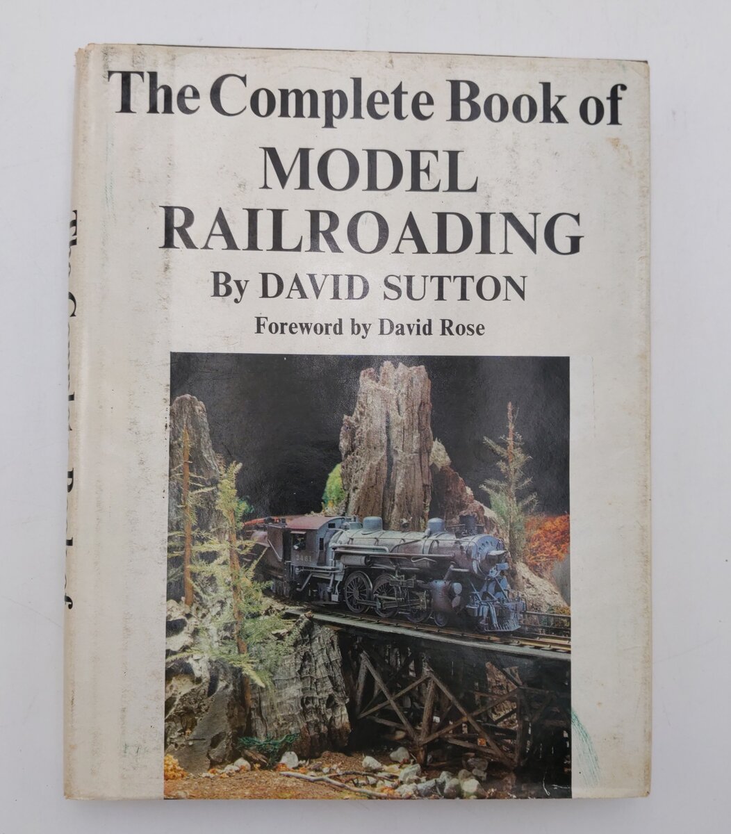 The Complete Book Of Model Railroading Hardcover Book By David Sutton VG
