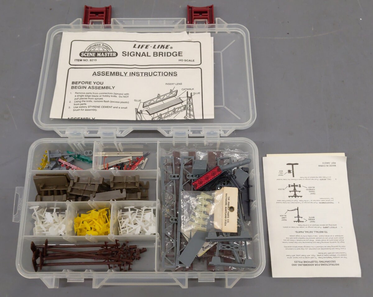 Life Like 8766 HO Scale Thundering Rails Diesel Train Set VG/Box