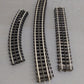 Assorted Ross O Scale Curved and Straight Track Sections 14 to 21 inches [7] EX