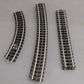 Assorted Ross O Scale Curved and Straight Track Sections 14 to 21 inches [7] EX