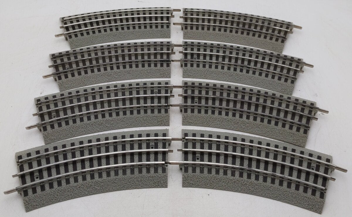 Lionel 6-12022 O-36 Half Curved FasTrack Section (8) EX
