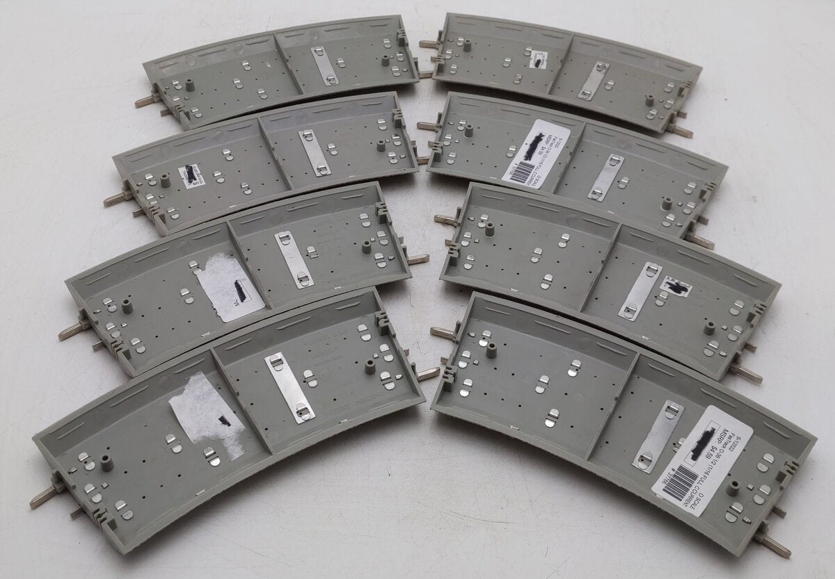 Lionel 6-12022 O-36 Half Curved FasTrack Section (8) EX