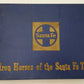 Iron Horses of the Santa Fe Trail Hardcover Book By E. D. Worley