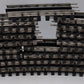 K-Line O Gauge Assorted Curved and Straight Shadow Rail Track Sections [16] VG