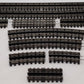 K-Line O Gauge Assorted Curved and Straight Shadow Rail Track Sections [12] VG