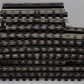 K-Line O Gauge Assorted Curved and Straight Shadow Rail Track Sections [12] VG