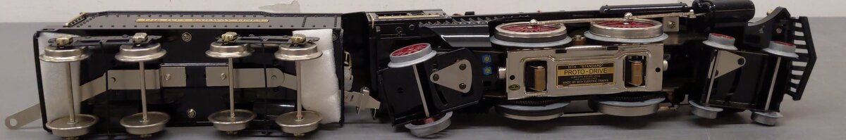 MTH 10-1123-0 Standard Gauge Tinplate Ives Steam Locomotive & Tender EX