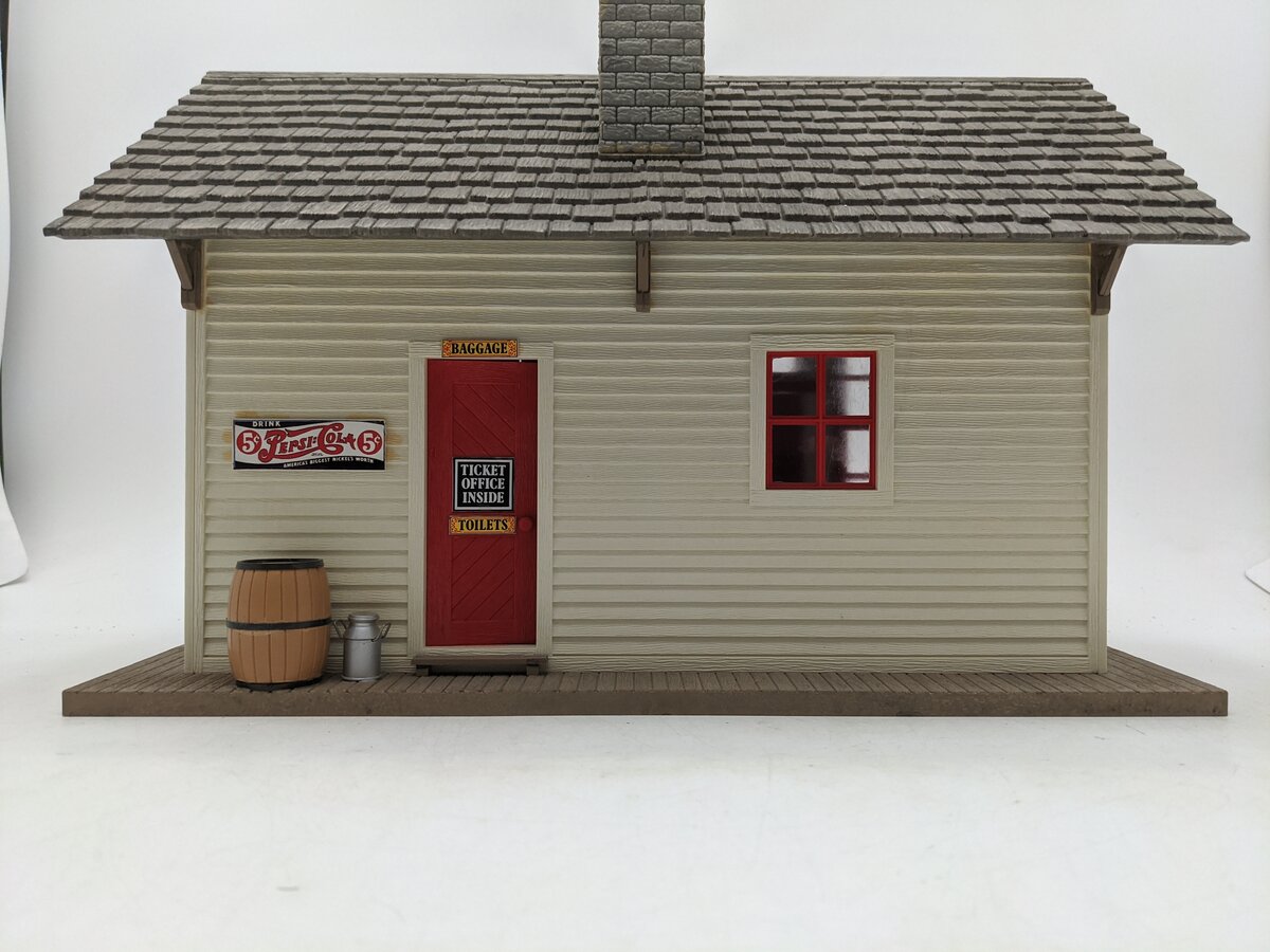 POLA 1807 G Scale Central City Station Railroad Building Kit-Assembled VG