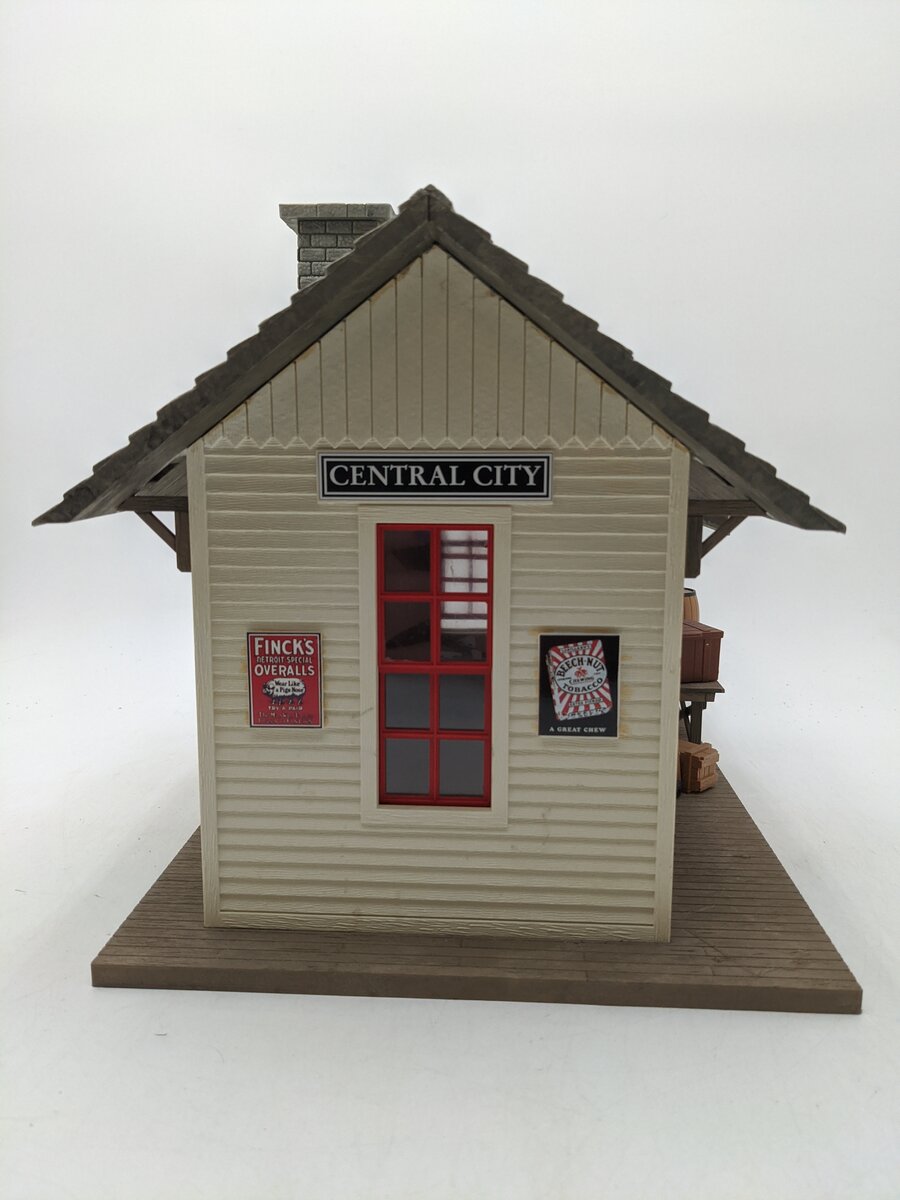 POLA 1807 G Scale Central City Station Railroad Building Kit-Assembled VG