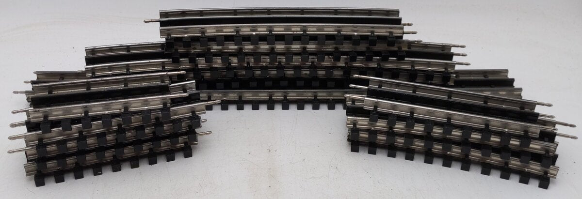 K-Line O Gauge Assorted Curved and Straight Shadow Rail Track Sections [12] VG