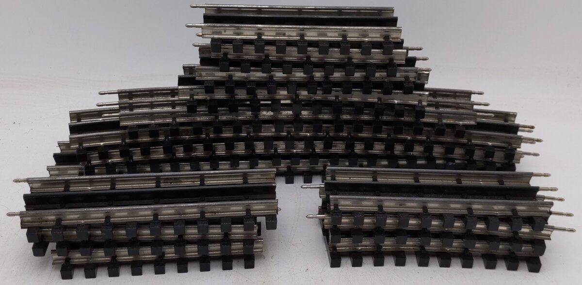 K-Line O Gauge Assorted Curved and Straight Shadow Rail Track Sections [12] VG