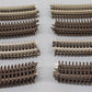 Atlas 6060 O Gauge Nickel Silver O-54 Full Curved Track Sections (26) VG
