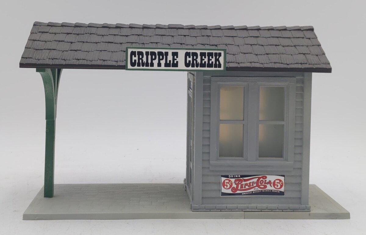 G Scale Cripple Creek Passenger Station EX