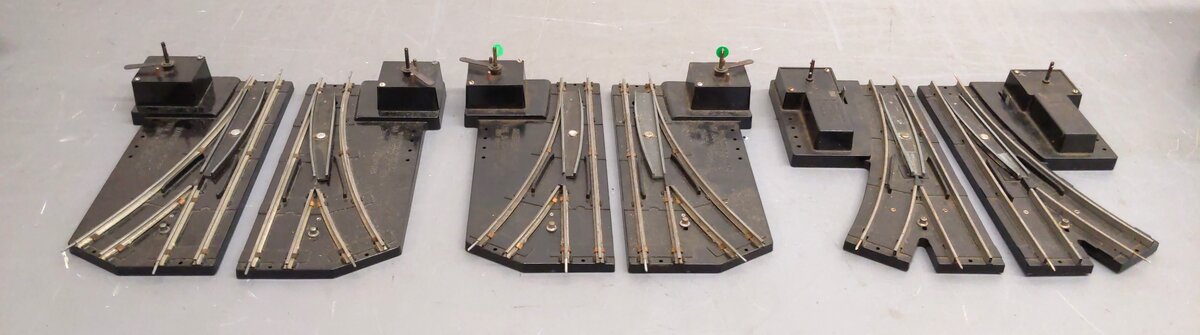 American Flyer Vintage O Manual Switches: 722A, 26744 [6] VG