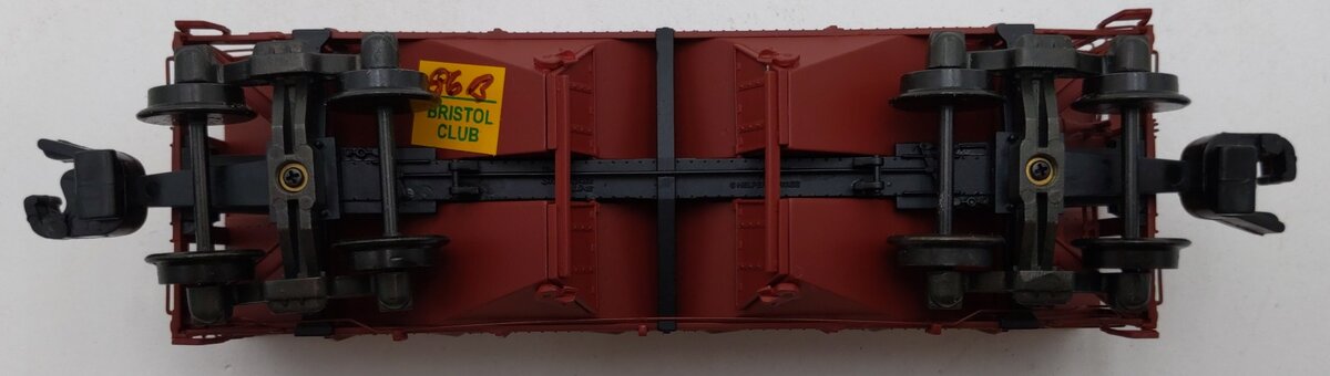 S-Helper Service 00763 S Gauge AT&SF Composite 2-Bay Hopper Car #180684 LN