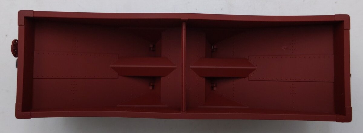 S-Helper Service 00763 S Gauge AT&SF Composite 2-Bay Hopper Car #180684 LN