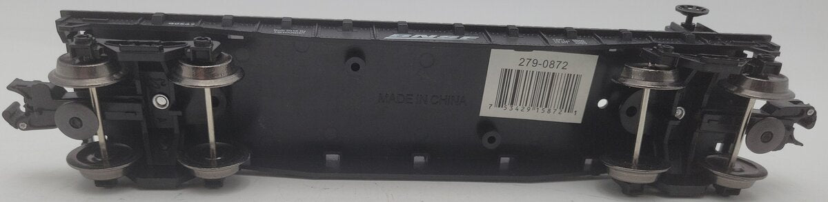 Menards O Gauge BNSF Flatcar #40547 EX