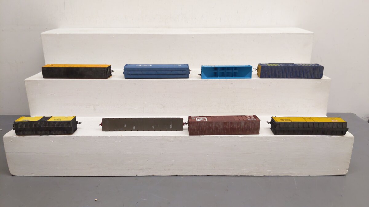 Athearn and Others HO Assorted Freight Cars 7605, 54, 133274, 2046, 38138 [8] VG