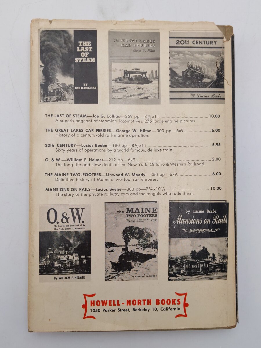 The MA & PA History of the Maryland & Pennsylvania Railroad Hardcover Book VG