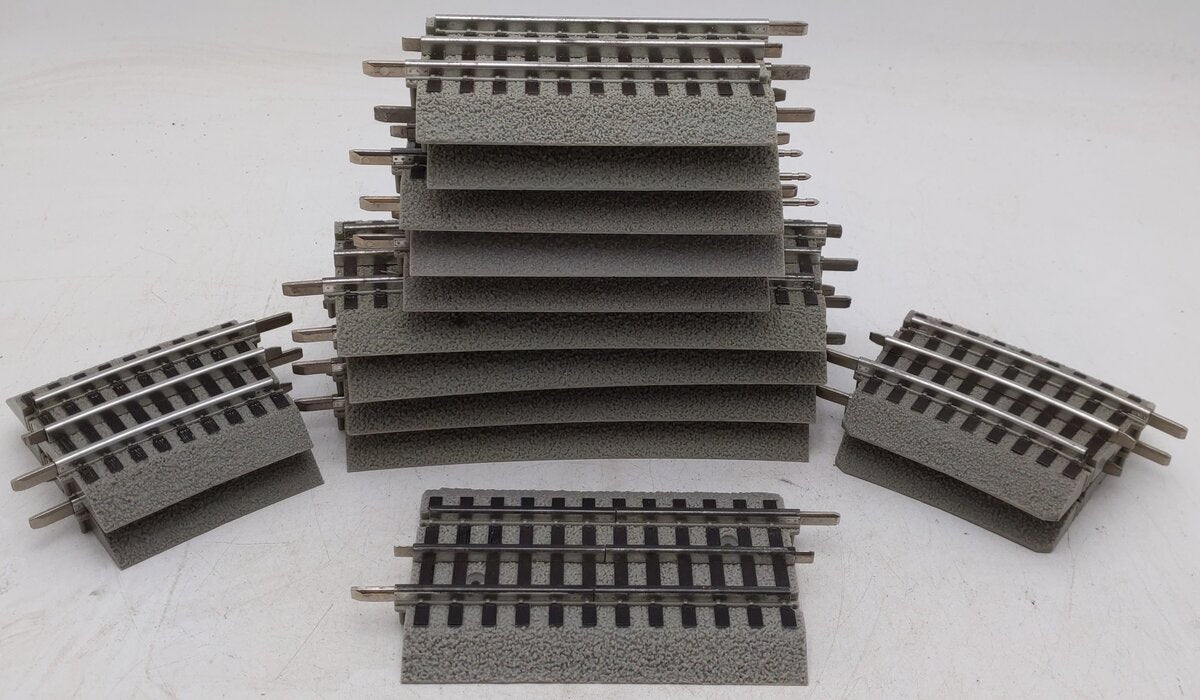 Lionel O Gauge Assorted Curved and Straight Fastrack Sections [14] EX