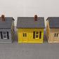 G Scale One Story Houses [3] VG