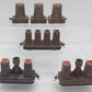 Rix Products 628-601 HO Scale Steel Mill Ingot Buggies & Molds Kits - Assembled VG
