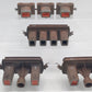 Rix Products 628-601 HO Scale Steel Mill Ingot Buggies & Molds Kits - Assembled VG