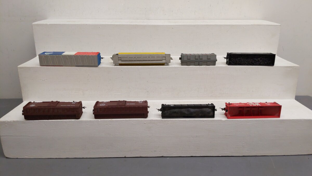 Athearn & Others HO Assorted Freight Cars 4013, 18209, 541085, 85124, 62003 [8] VG