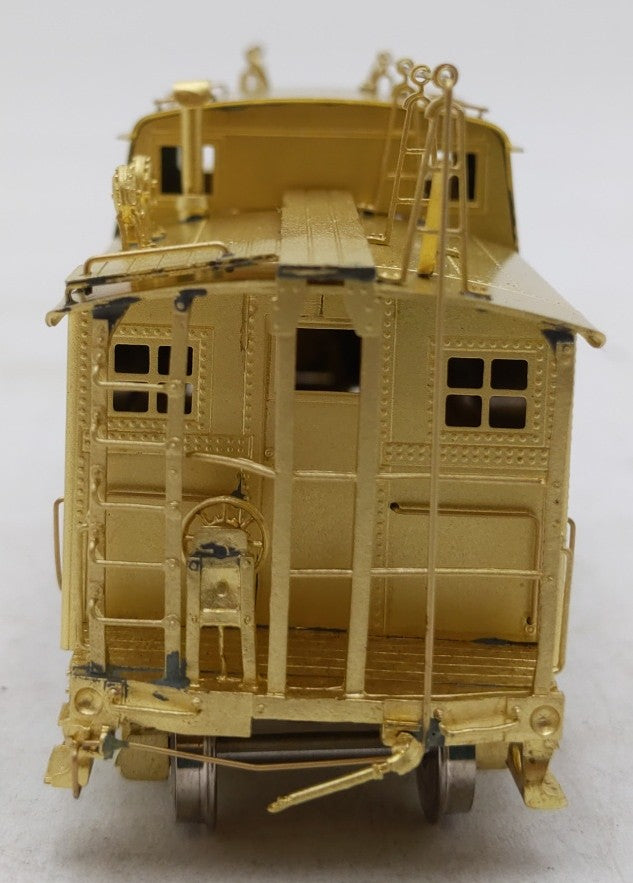 Sunset Models N5A HO Brass Pennsylvania Railroad Steel Cabin Car (w/ Antenna) EX/Box