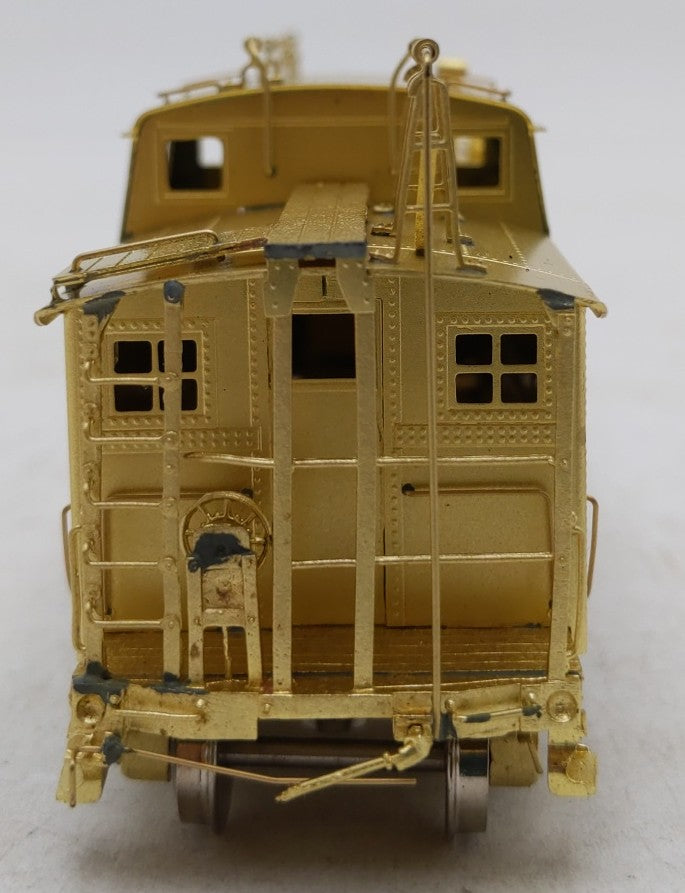 Sunset Models N5A HO Brass Pennsylvania Railroad Steel Cabin Car (w/ Antenna) EX/Box