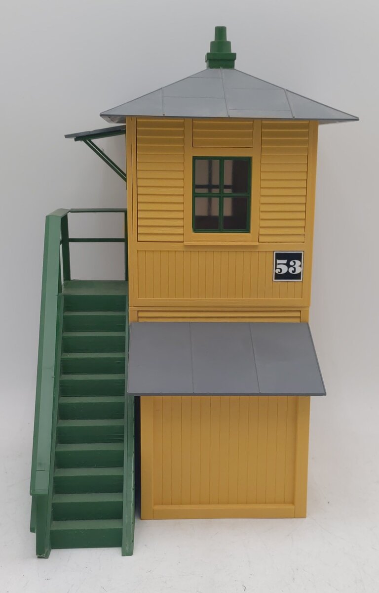 Pola G Scale Yellow Switch Tower VG