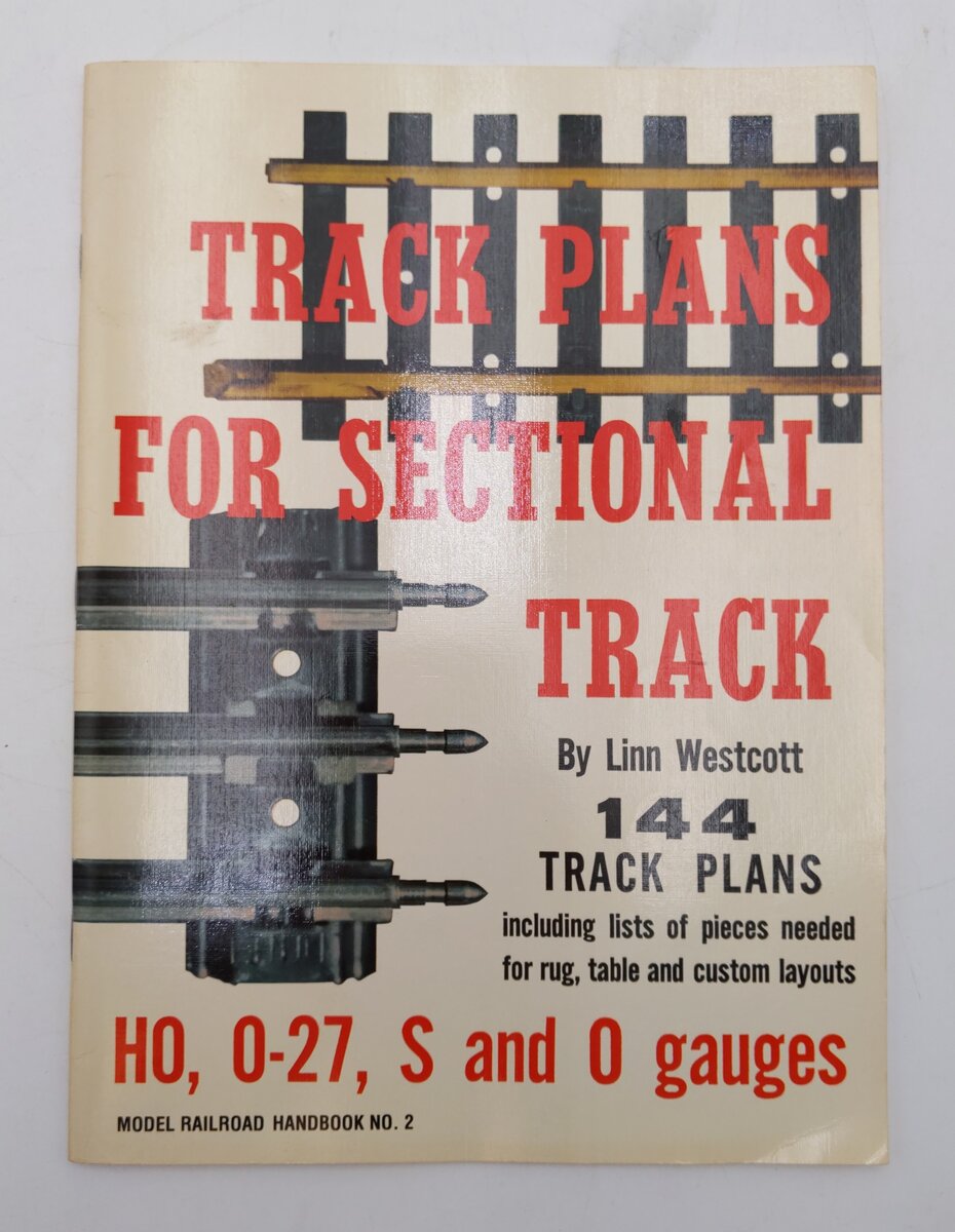 Track Plans for Sectional Track Paperback Book By Linn Westcott VG