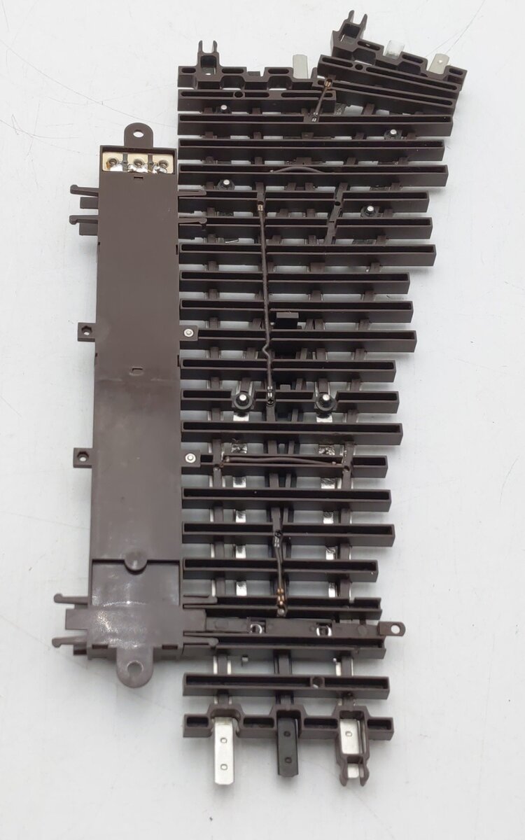 Atlas 6070 O54 Nickel Silver Left Hand Remote Switch Turnout VG