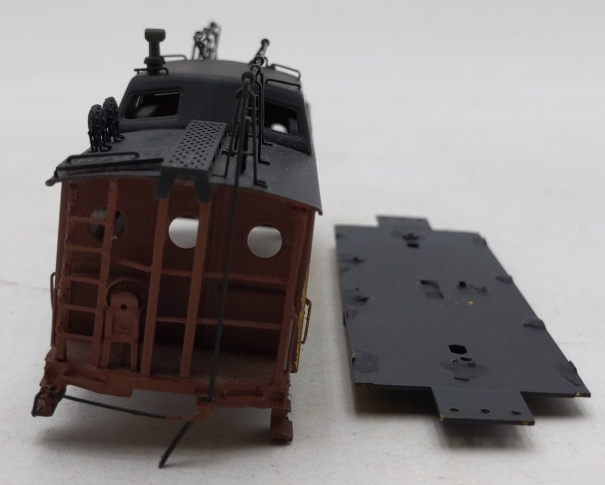 Sunset Models N5C HO Scale Brass PRR N5c Steel Cabin Car w/ Antenna (Painted) VG/Box