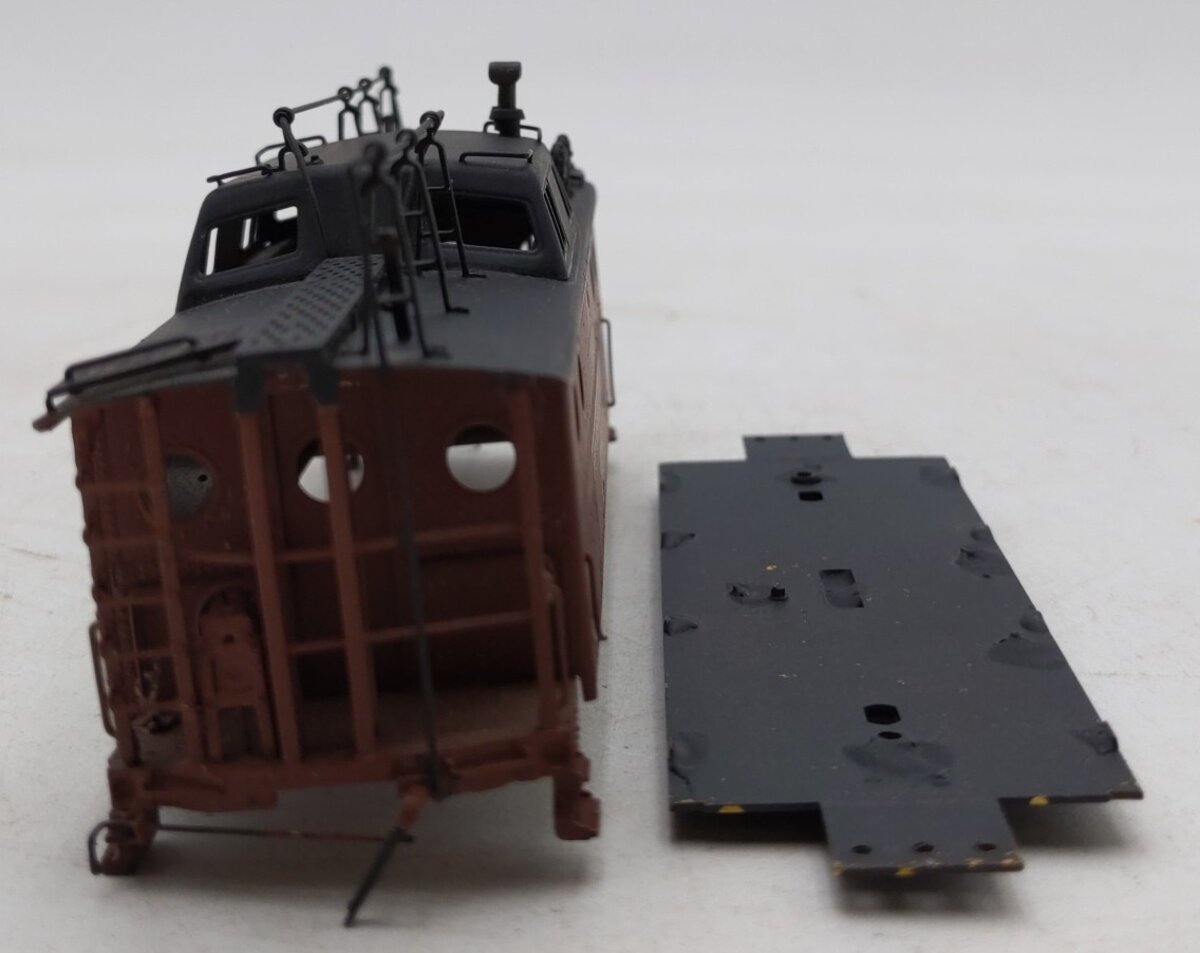 Sunset Models N5C HO Scale Brass PRR N5c Steel Cabin Car w/ Antenna (Painted) VG/Box