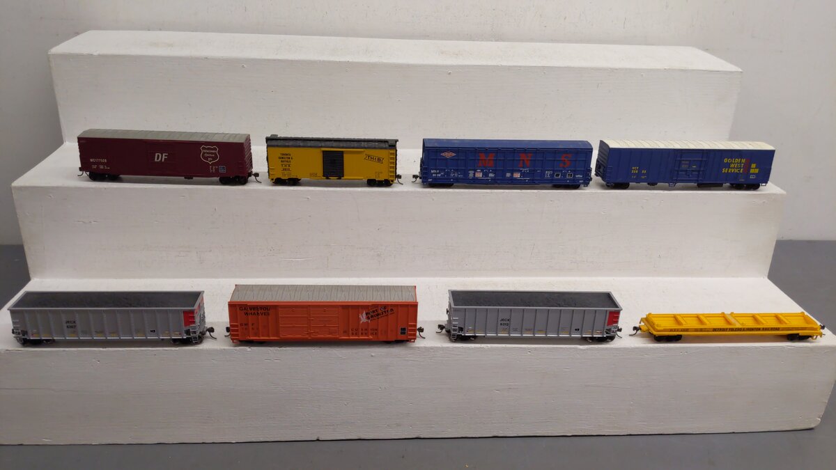 Athearn and Others HO Assorted Freight Cars 1051, 6312, 1337, 2009, 25055 [8] VG