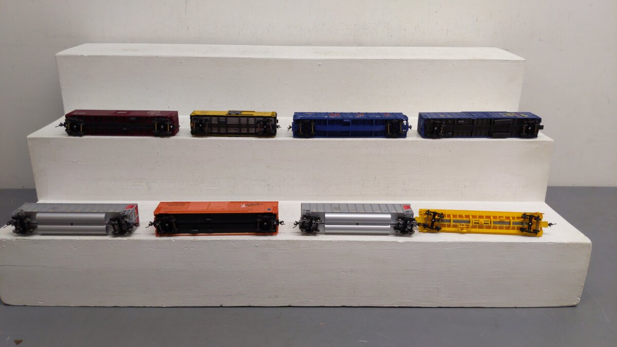 Athearn and Others HO Assorted Freight Cars 1051, 6312, 1337, 2009, 25055 [8] VG