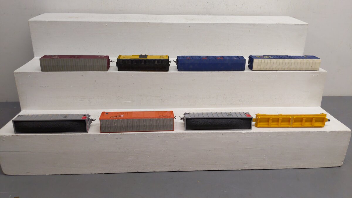 Athearn and Others HO Assorted Freight Cars 1051, 6312, 1337, 2009, 25055 [8] VG