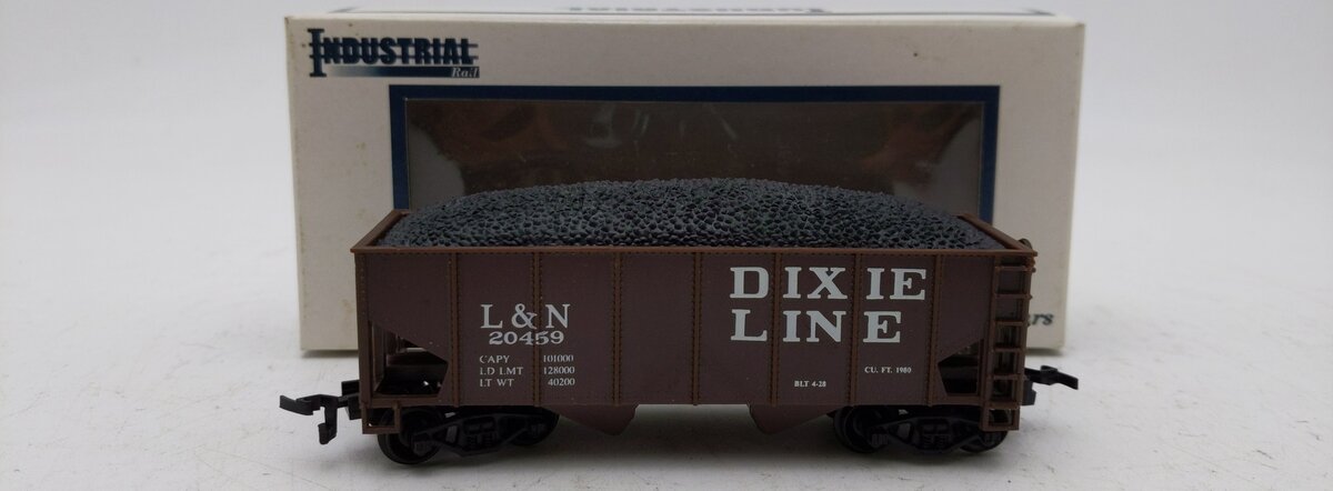 Industrial Rail HO L & N Hopper w/ Coal Load #20459 LN/Box
