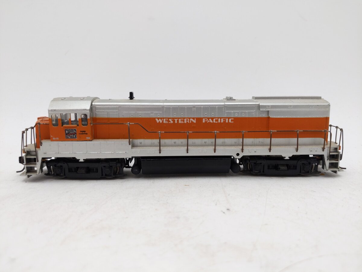 Atlas 10000448 HO Scale Western Pacific U30B Diesel Locomotive #758 EX