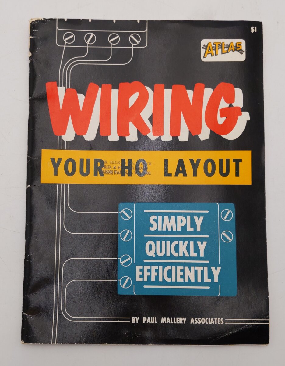 Atlas Wiring Your HO Layout  Paperback Book By Paul Mallery Associates VG