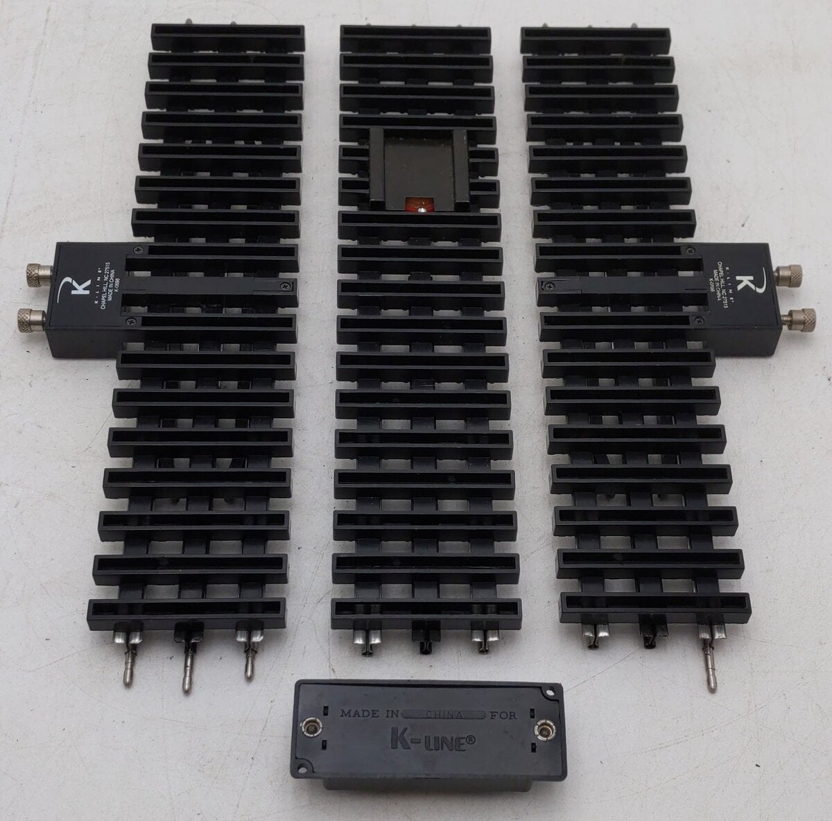 K-Line O Gauge Assorted Shadow Rail Functional Track Sections [3] VG