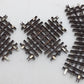 Atlas 6080/6081 O Gauge Custom Supreme Nickle Silver Crossing Track Sections [3] VG