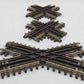 Atlas 6080/6081 O Gauge Custom Supreme Nickle Silver Crossing Track Sections [3] VG