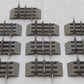 Lionel O Gauge Assorted Curved and Straight Fastrack Sections [12] EX