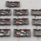 Lionel O Gauge Assorted Curved and Straight Fastrack Sections [12] EX