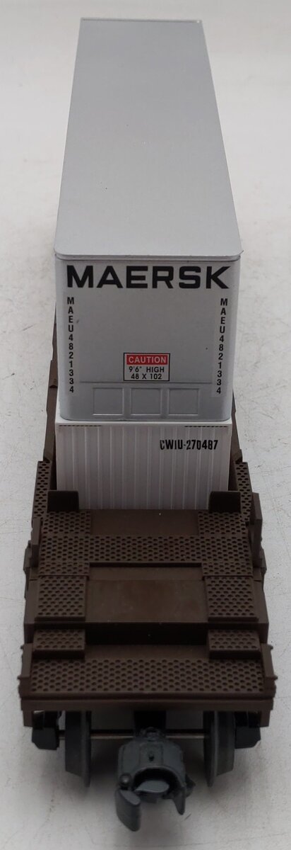 Lionel 10928520 O Burlington Northern Santa Fe Maxi Stack EX