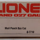 Lionel 6-7710 O Gauge Mail Pouch Refrigerator Car EX/Box